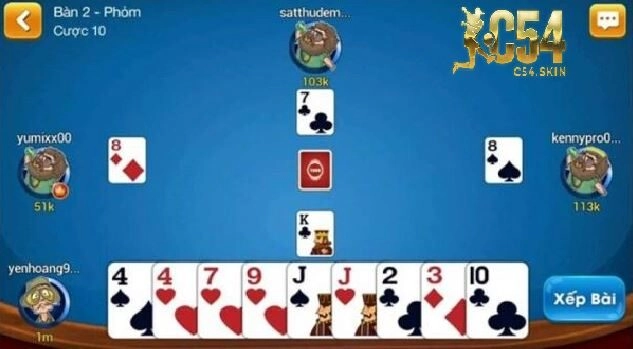 Cách chơi bài phỏm cho người mới bắt đầu