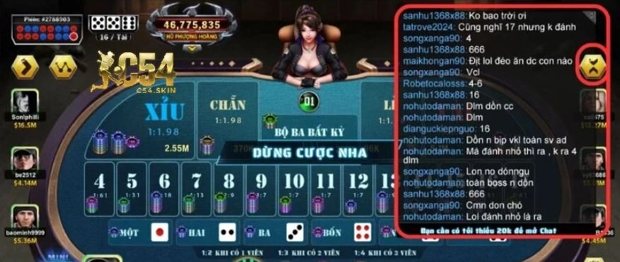 Nổ Hũ phượng hoàng C54